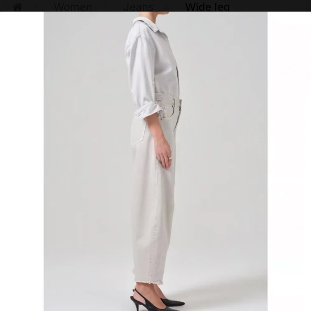 NWT Citizens of Humanity Horeshoe Jean Comet Size 25 - Picture 3 of 10